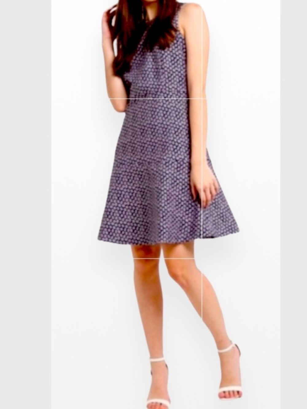 J.Crew Piper Foulard Dress 
Size 10